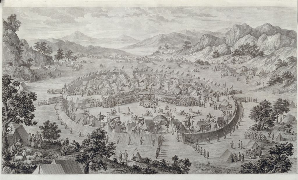 【《平定准噶尔回部得胜图》】